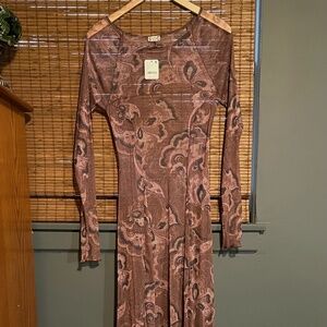 NWT Free People Showstopper Maxi Dress M